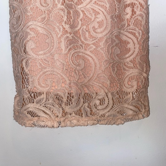 Streetwear Society peach/pink strapless lace - Picture 4 of 7